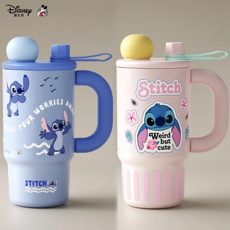 

Disney Stitch большая емкость изолированная чашка для воды высокая красота независимый чайный склад ледяной король соломенная игрушка фигурка для фанатов