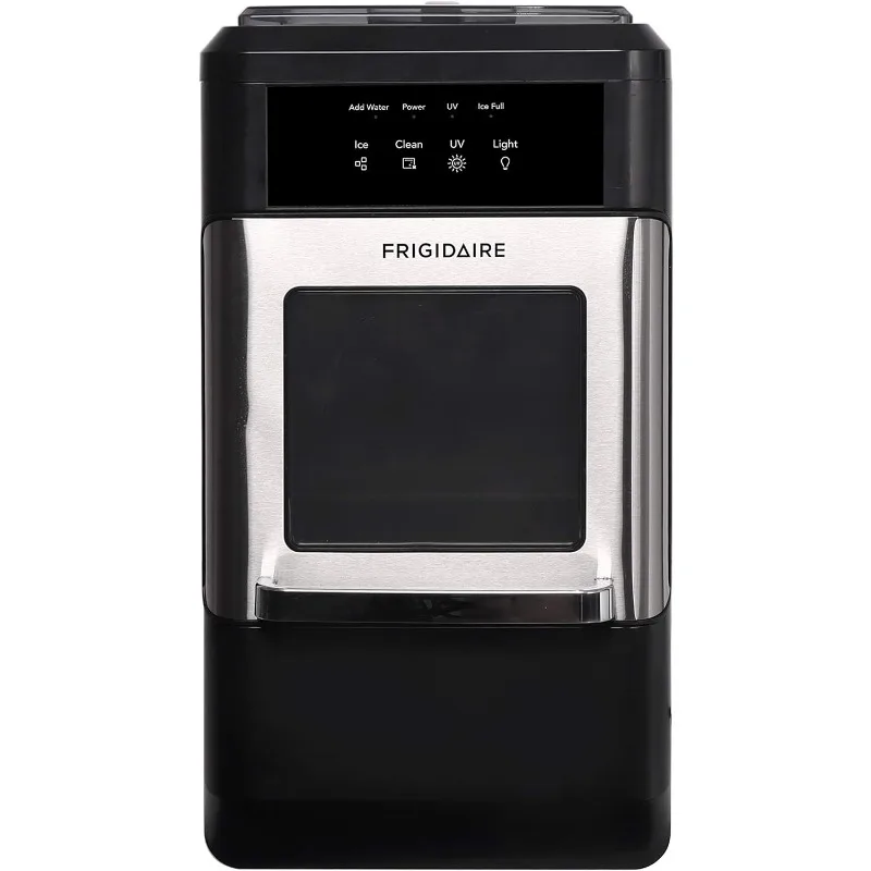 Frigidaire EFIC235-AMZ Countertop Crunchy Chewable Nugget Ice Maker, 44lbs per day,new