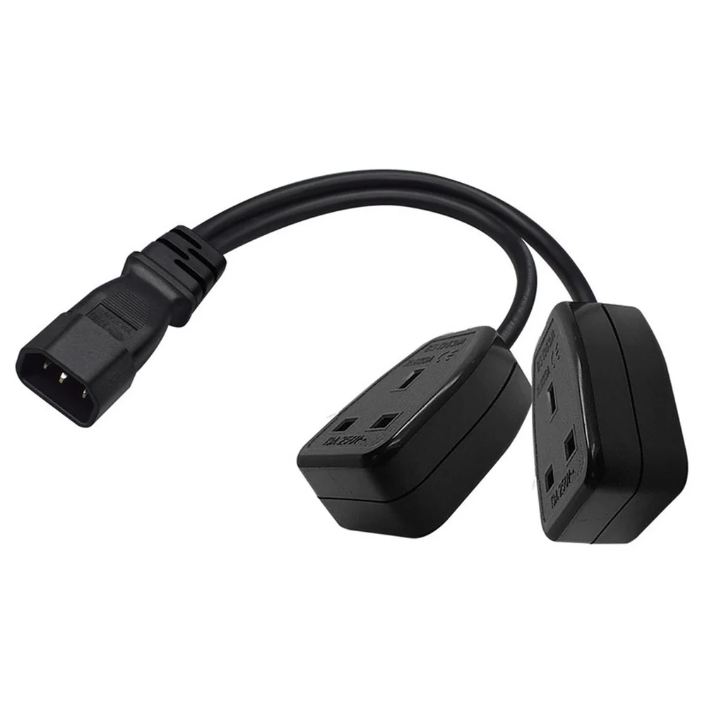 For Tight Spaces C14 To Dual UK for iec C14 Converter Dual Uk Socket Converter BS1363 Compliant for robust Construction
