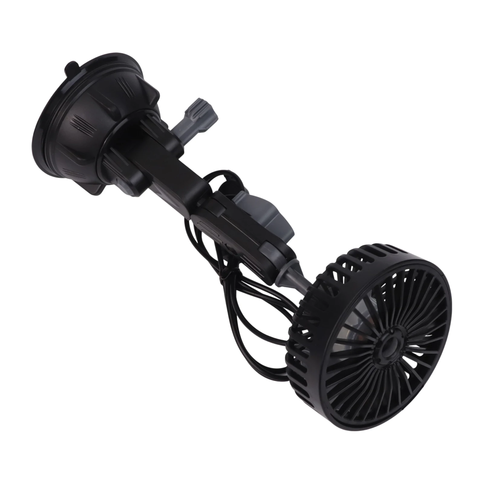 

Регулируемый автомобильный вентилятор, три скорости вращения, износостойкий, вращение на 360 градусов, материал АБС, простая установка