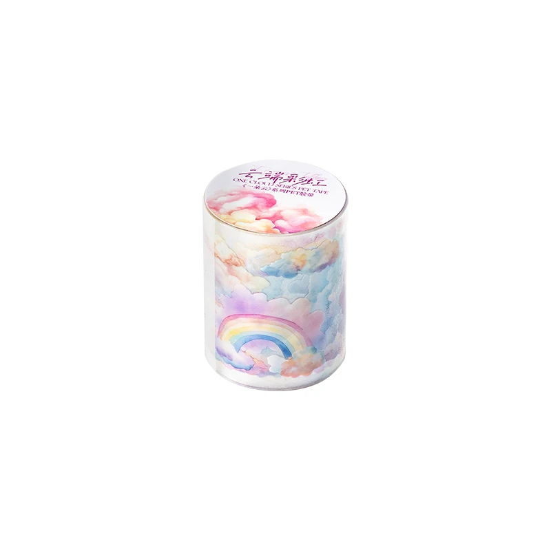 6packs/LOT A cloud series cute lovely retro decorative PET tape