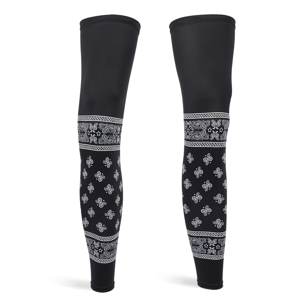 Cycling Leg Warmers, Running Leg Sleeves, Sunblock Sleeves, Leg Covers, Fishing Sunscreen Leggings, Anti-UV Leg Protectors image 5