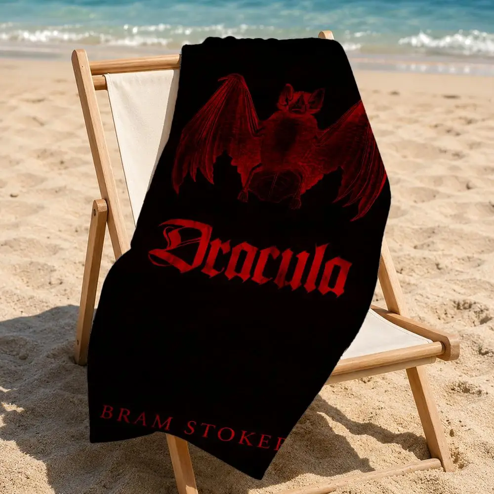 D-Dracula Towel Towel beach towel, quick drying absorbent bath towel for Swim,Gym,Camping,Outdoor hot