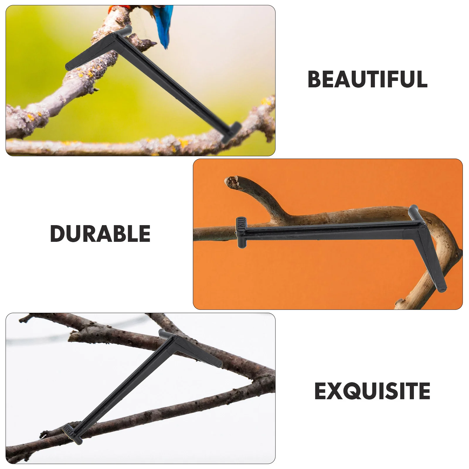 100 Pcs Fruit Tree Branch Puller Plant Bending Clamps Training Control Clips Branches Fixing Tools Plastic Benders Twig