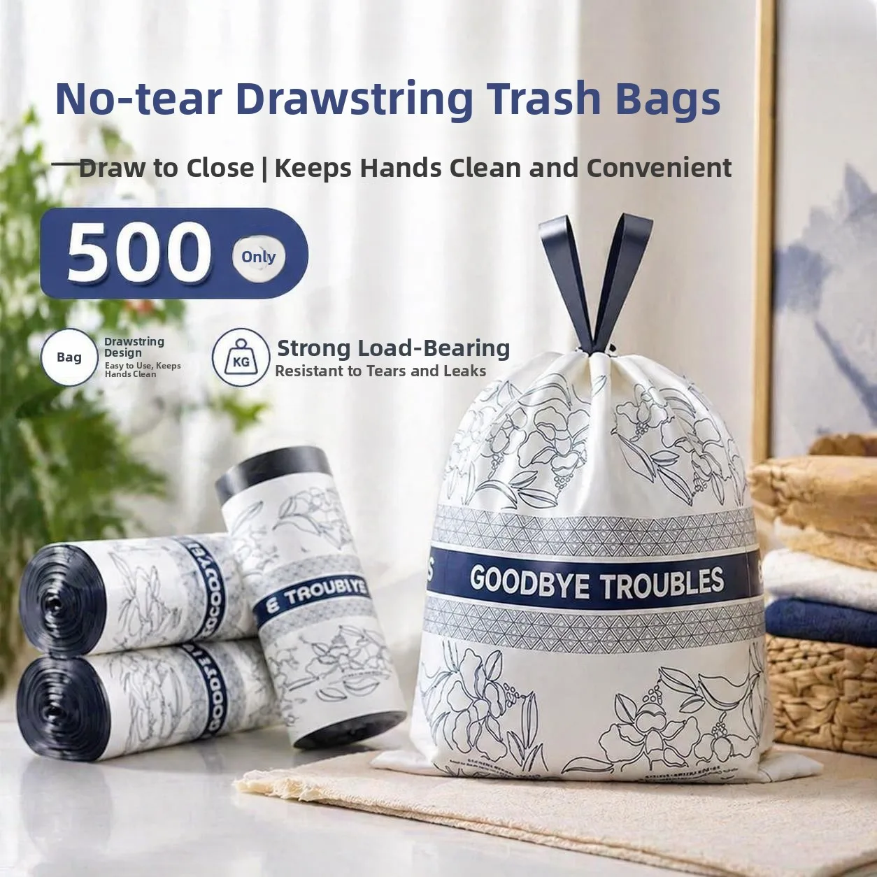 thickened-kitchen-plastic-garbage-bags-with-drawstring-home-use-handheld-affordable-large-size-easy-to-seal-convenient-to-use