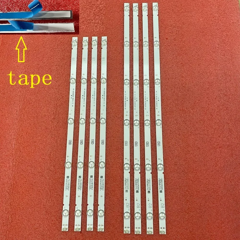 Imagem -02 - Faixa de Retroiluminação Led para tv Ptv55u21 55uj620y 55uj6200 55uj6000 55lj5400 55lj620v 55uj620v Rf-az550e300601b12 0501a a4 55u5a11t
