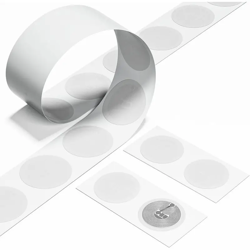NTAG215 NFC RFID Tags Stickers 504Bytes Rewritable Self Adhesive 13.56MHz ISO14443A For TagMo Amiibo DIY Projects