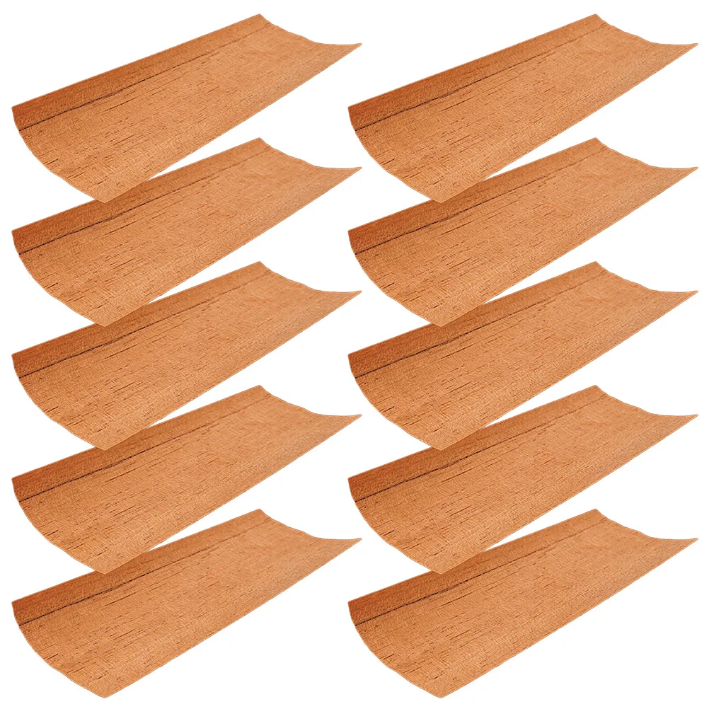 

10 Pcs Tray Decor Fragrant Cedar Chips Wood Blocks for Humidors Supplies