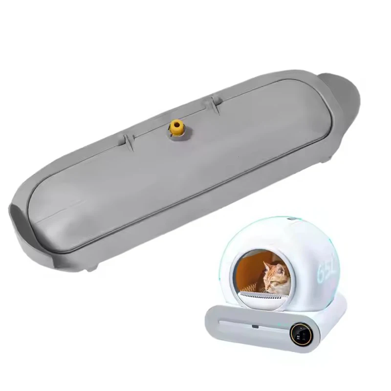 TONEPIE Automatic Cat Litter Box Accessories Bottom Capsule Ventilation Hole Rubber Plug Bin Door for Pet Litter Box Replacement