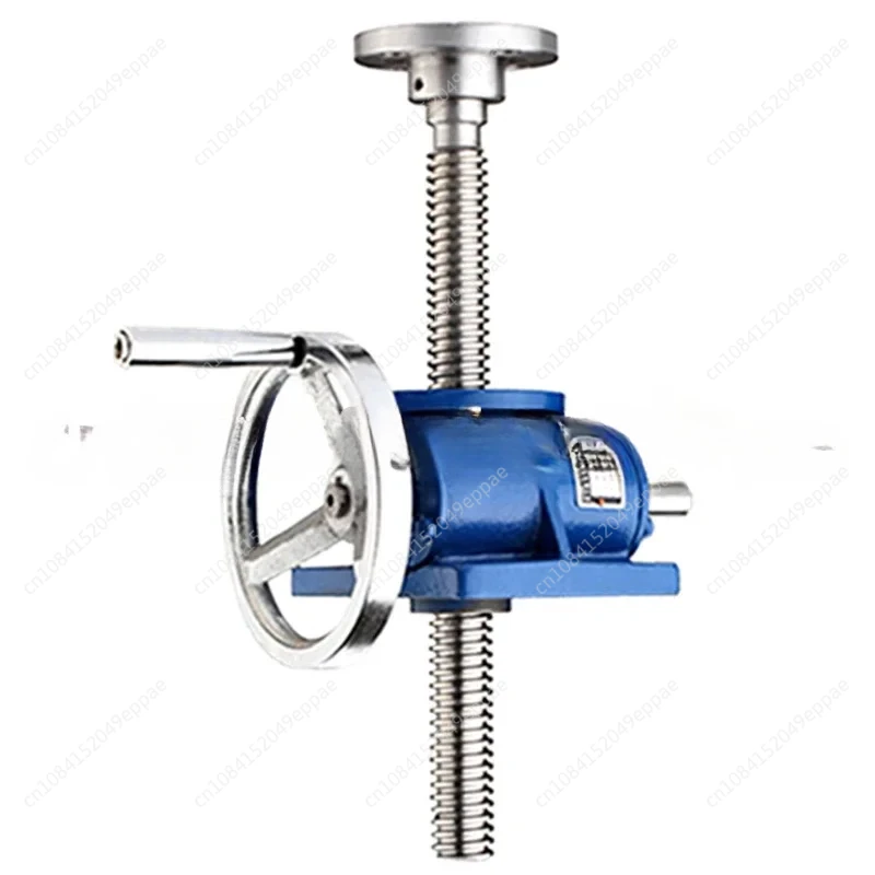 Leading Screw Lift  Handwheel  Collar Cegar Swl1T/2.5T Hand-Cranking Worm Lifting PlatformSWL Lift Reducer，lifting speed6