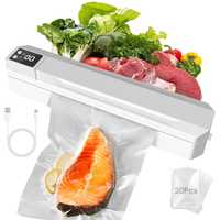 Vacuum Sealing Machine, Food Preservation Machine, Small Vacuum Machine, Fully Automatic Plastic Usb Charging Vacuum Sealer