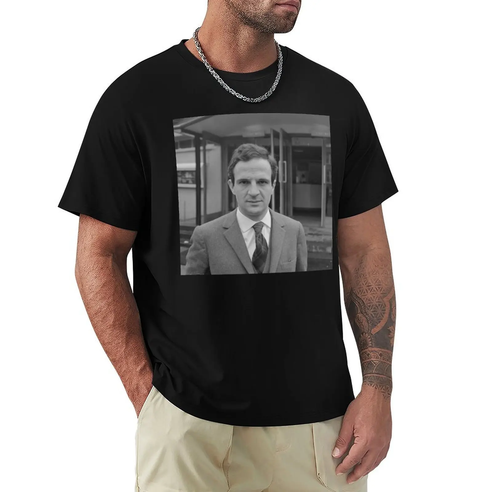 Camiseta Francois Truffaut, camiseta informal básica de estilo urbano