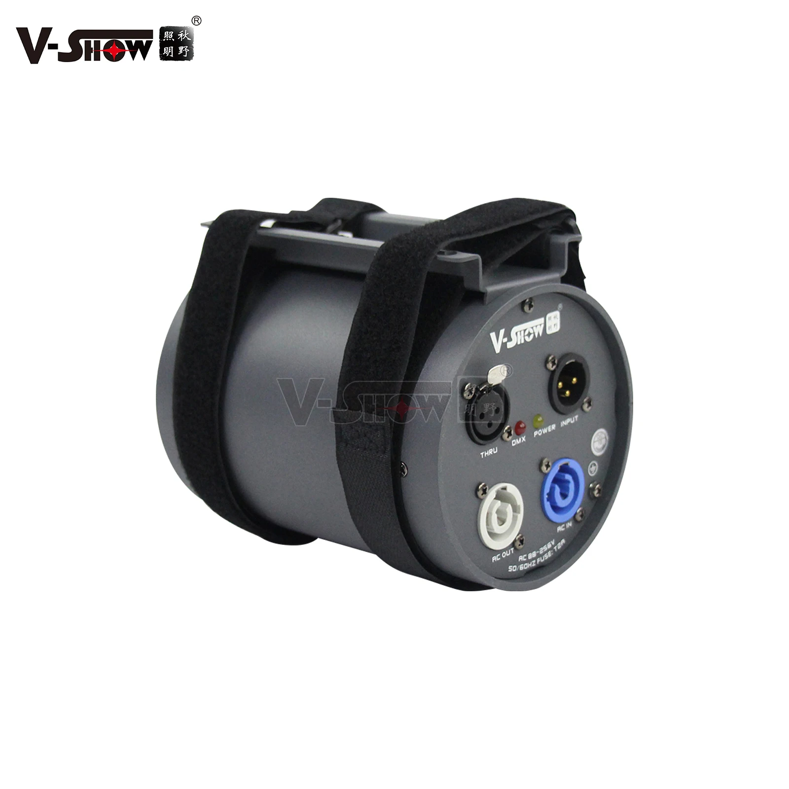 1pc 6 Port DMX Splitter And Amplifier Output 512x 6 Channels For Dj Disco Stage Light Control