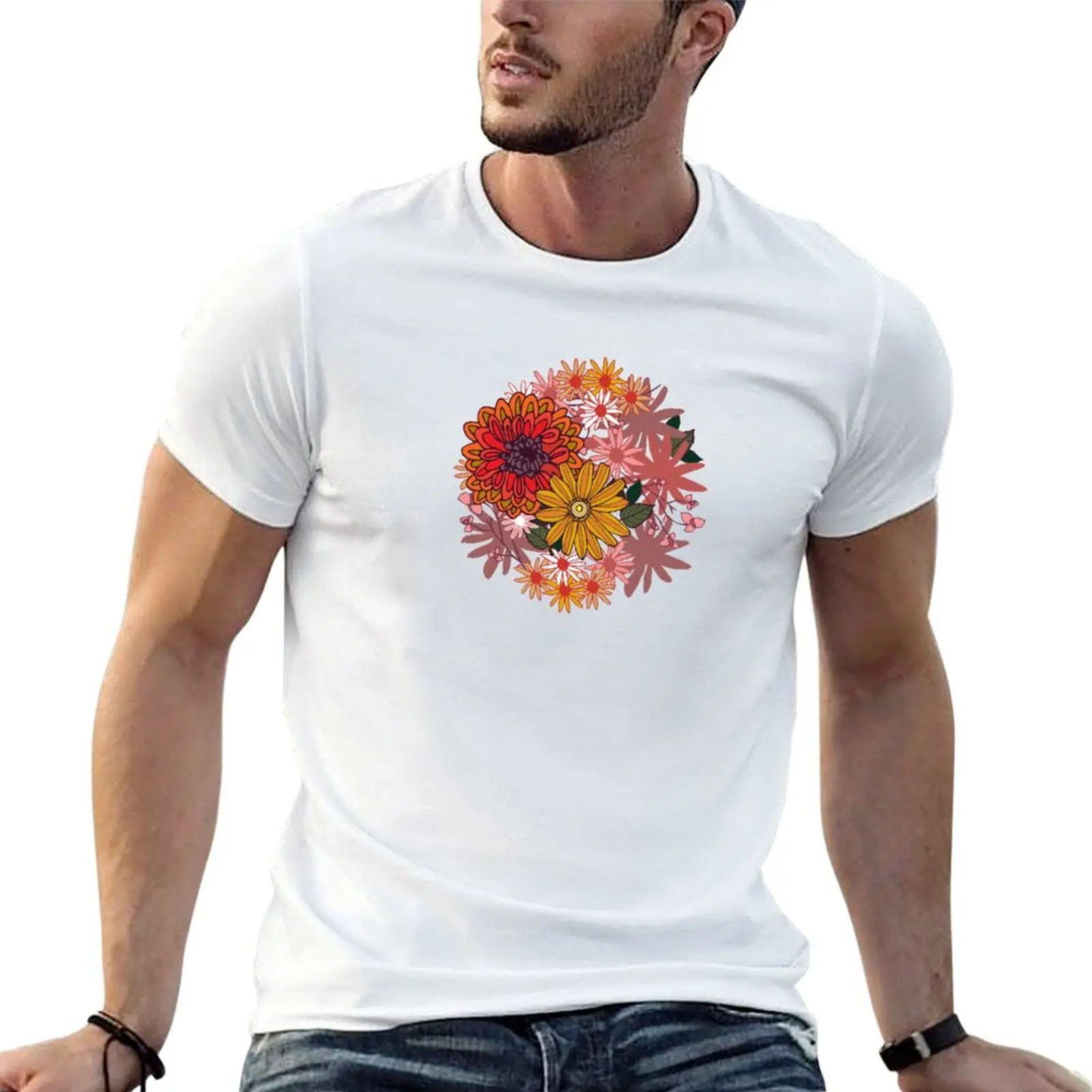 

Blooming Lovely T-Shirt man t shirts cotton t shirts for man graphic tees t shirt men 100% cotton luxury brand T-shirt
