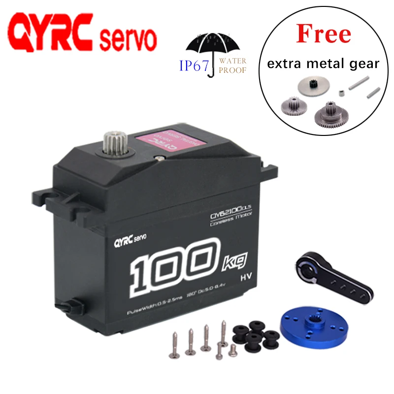 Large Torque Digital Servo 70KG 80kg 100kg With Metal Arm Gear For 1:5 Traxxas arrma kraton baja RC Car Motor High Speed Servos