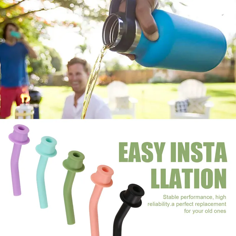 Hydroflask Tumbler Substituição Palha, Hydroflask Tumbler, Acessórios, 5 pcs