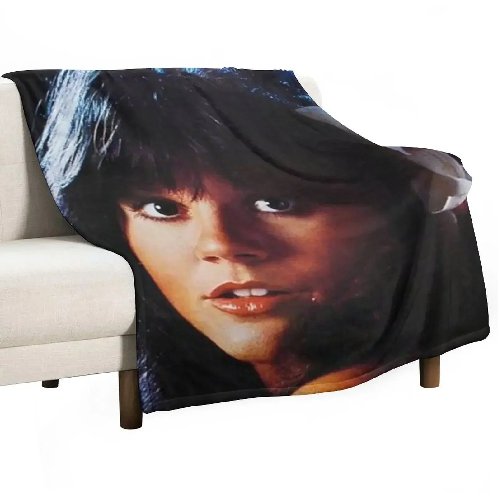 Linda Ronstadt Beautiful Pict Poster Throw Blanket Soft Beds Baby Blankets