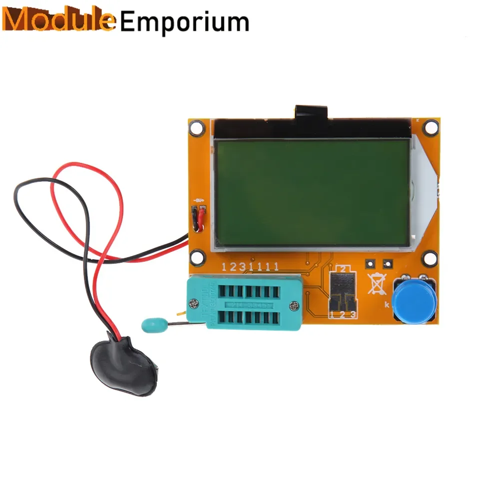 Graphic transistor tester latest LCR-T4 esr meter transistor tester diode LCR-T4