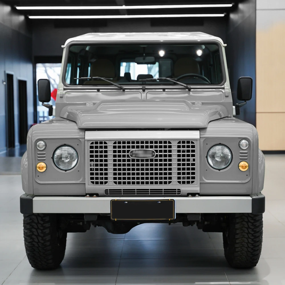 Griglia anteriore centrale in ABS Adventure Edition Style per Land Rover Defender veicolo ricambi Auto Car Styling Tuing