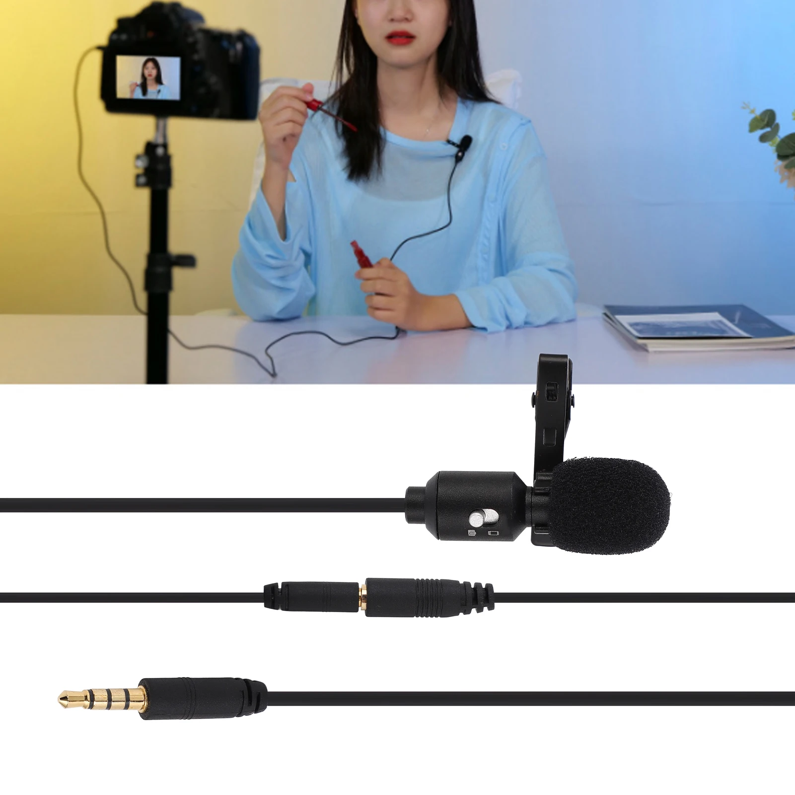 Lavalier Lapel Mic …