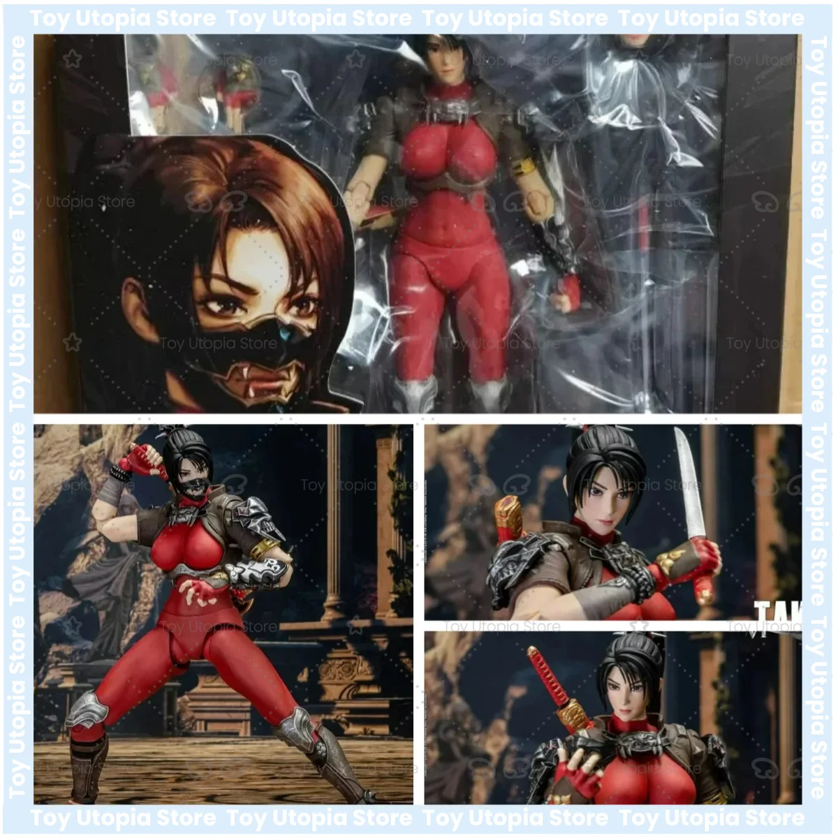 STORM Soul Ability 6 Cuchillo Soul 6 Mujer Ninja Duoxi TAKI Figurine articulée six pouces 1/12 Modèle jouet en stock