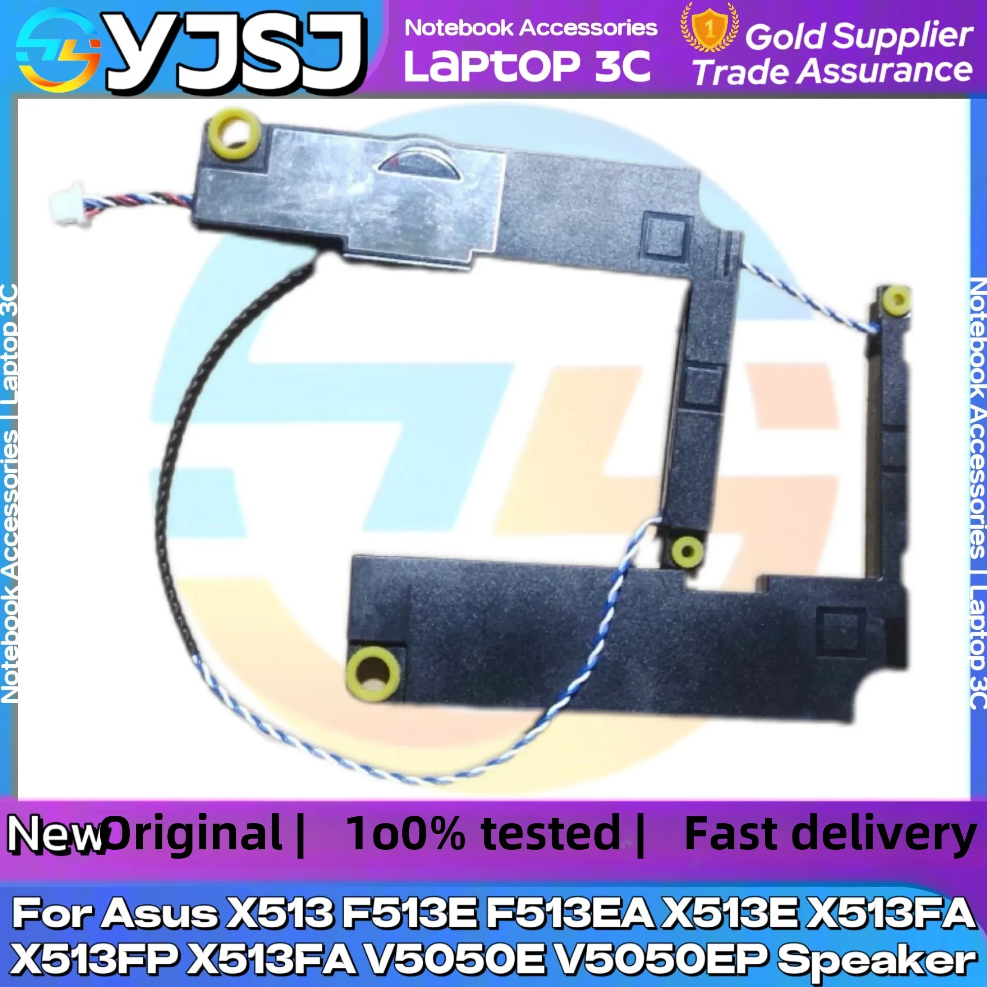 Novo alto-falante original genuíno para laptop asus x513 f513e f513ea x513e x513fa x513fp x513fa v5050e v50ep alto-falante embutido