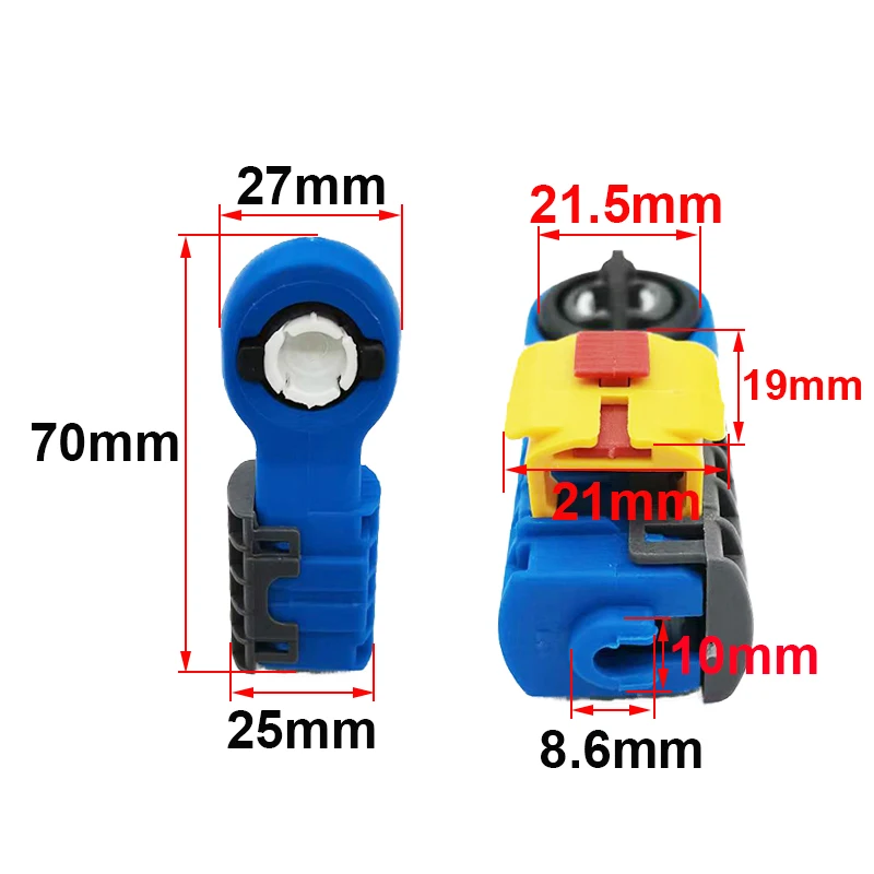 Gearbox Shift Lever Cable End Linkage Connector Adapter Selector Buckle For Peugeot 407 206 207 307 308 408 For Nissan Qashqai