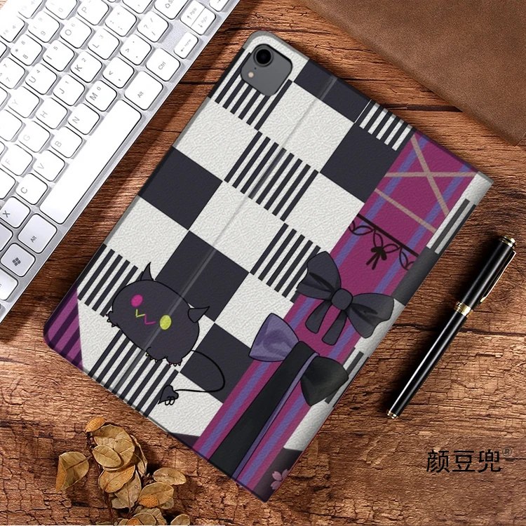 Tokoyami Towa أنيمي Hololive لباد 11th لباد الهواء 45 Mini 5 6 حافظة فاخرة من السيليكون لـ Pro 12.9 11 لباد 10th Protectiv