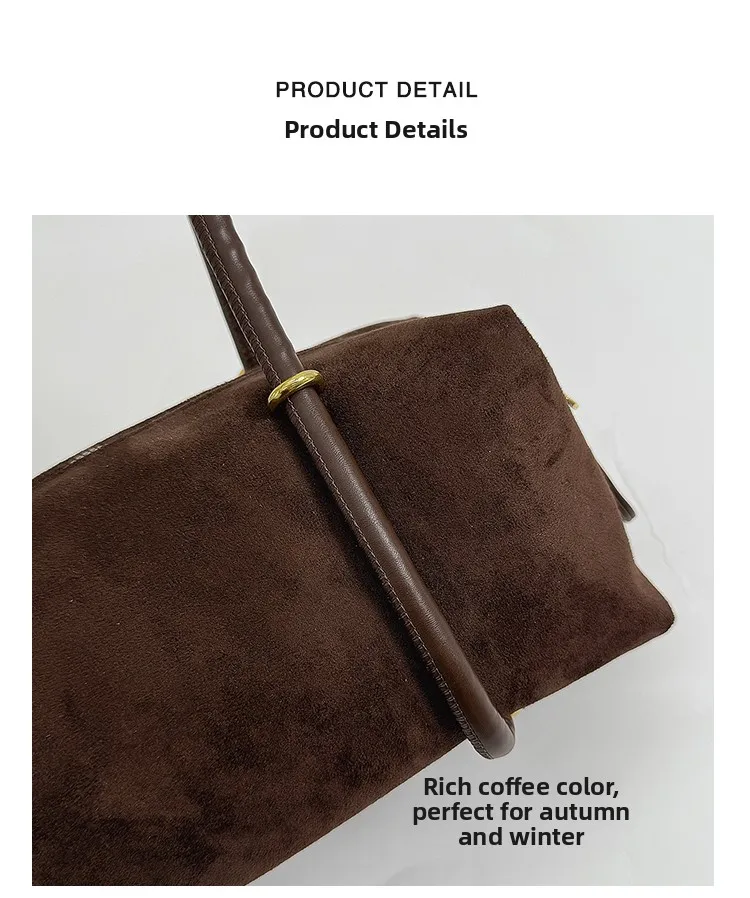 Bolso de Hombro Retro Estilo Francés para Mujer, Nuevo Modelo 2026, Ligero, de Lujo, Pequeño, de Alta Gama, Tipo Bowling