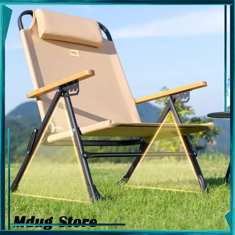 Strong Hiking Beach Chairs High Back Foldable Fishing Adult Beach Chairs Armchairs Outdoor Tumbona Plegable Garden Furniture
