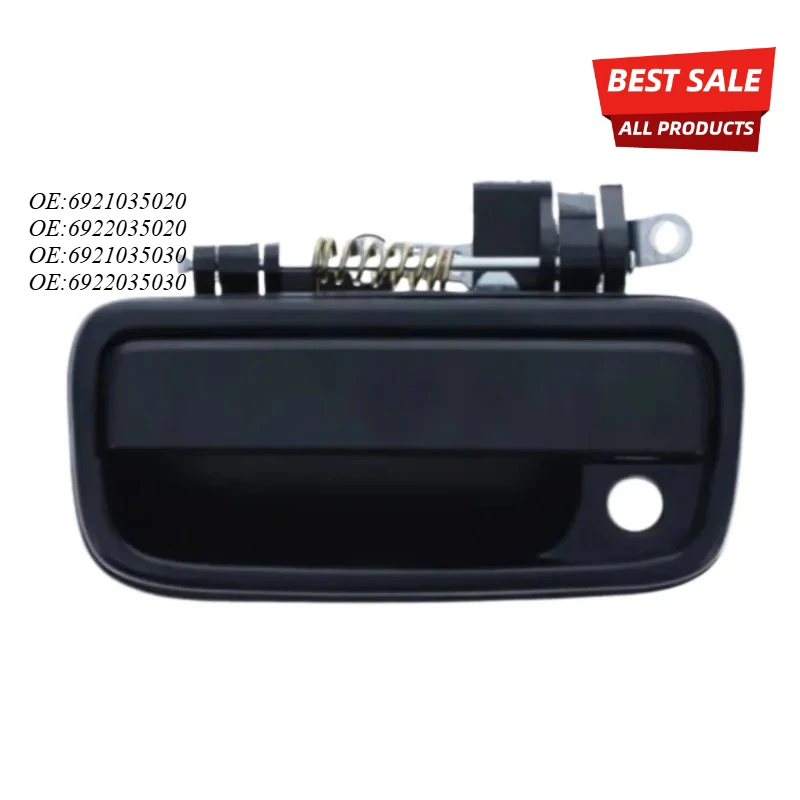 Front Right Exterior Door Handle Compatible with Toyota Tacoma 1995-2004 OE 6921035020 6922035020 6921035030 6922035030 Outer Do