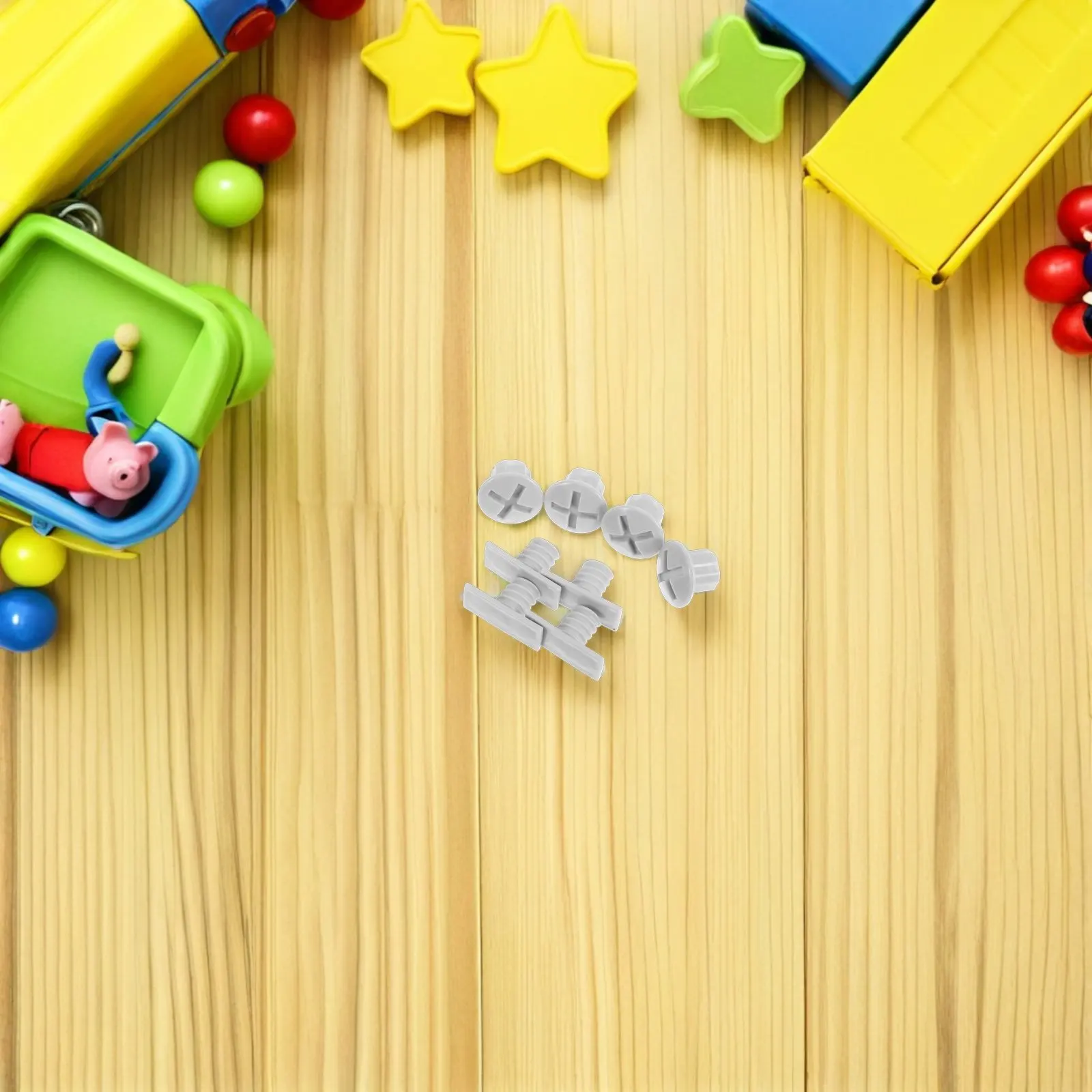 1Set Kids Slide Screw Caps Plastic Fixing Cover Replacement Safety Anti-Loosen Outdoor Playground Accessory for Children's Slide view 6