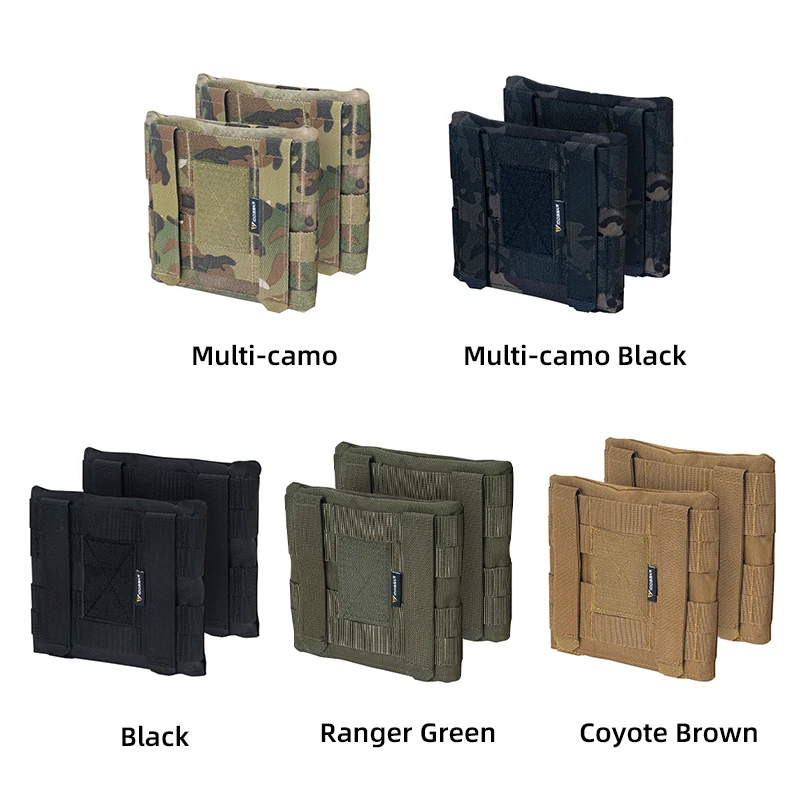 IDOGEAR-Tactical Side Plate Pouch, Bolsa Lateral de Camuflagem para JPC2.0 AVS Vest, Molle Hunting, 35107