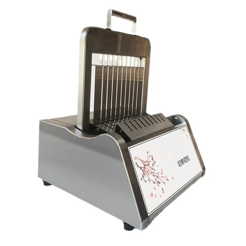 Máquina comercial para enrollar sushi, cortador de sushi redondo y cuadrado, máquina automática para hacer bolas de arroz, esparcidor de arroz para tienda de sushi