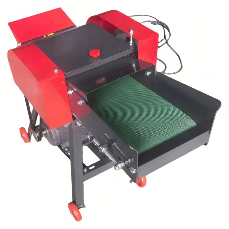 Electric grass cutter, forage chopper, poultry feed processing, corn stover chopper