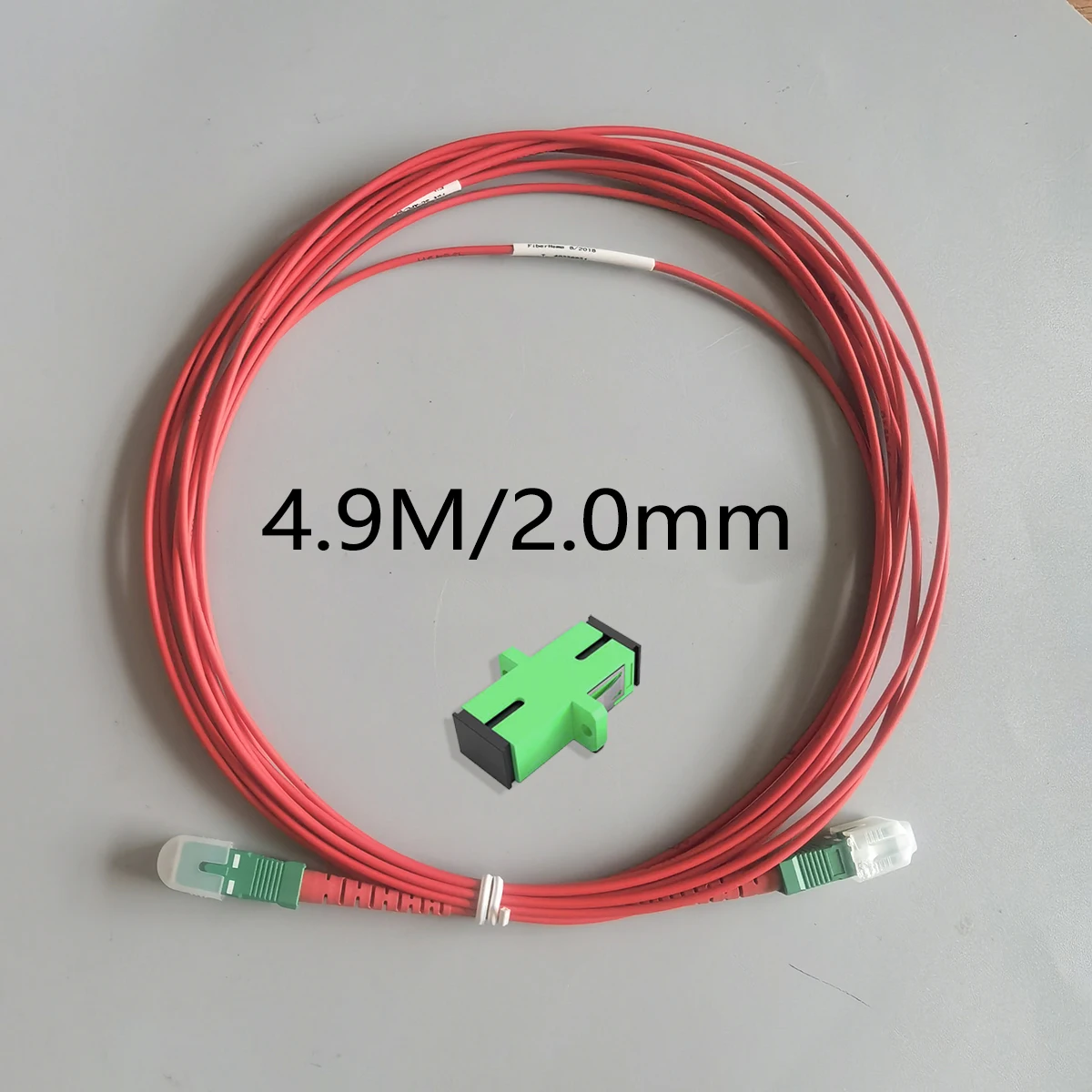1M-30M SC/APC-SC/APC Fiber Optic Cables 2.0mm 9/125μm Simplex Converter Patch Cord Indoor FTTR Cable Fibra Optica Free Adapter