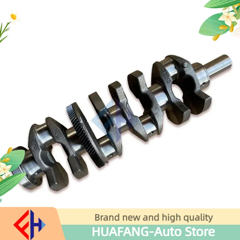 Crankshaft for Korando and Korando Sports D20F D20DTF D20DTR Engine OEM 6710300201＋6640301160