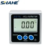 4*90 Mini Digital Bevel Box Gauge Digital Inclinometer Protractor Angle Finder Gauge Angel Meter With Magnets On Bottom