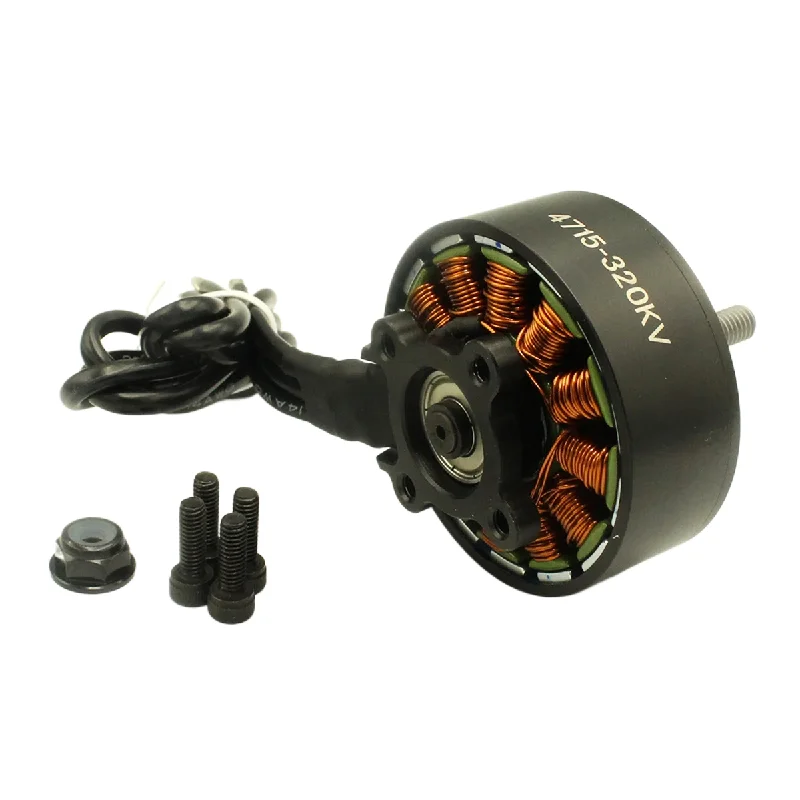 Grand Drone 4715 510KV UAV, moteur sans balais 6-8S Lipo pour 13 pouces 15 pouces X classe RC FPV Racing, pièce d'avion de vol à longue portée