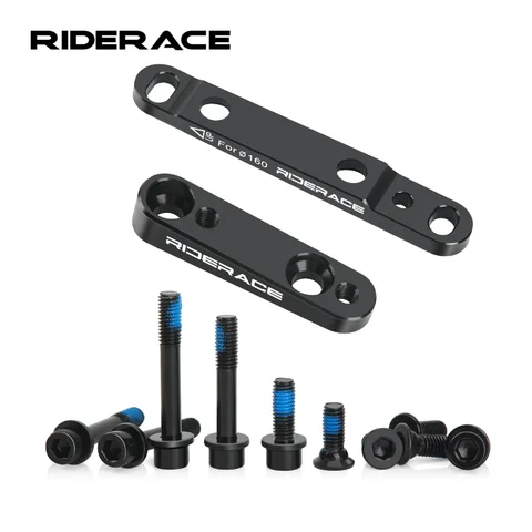 Yol bisiklet fren diski adaptörü ön/arka alüminyum alaşımlı 140/160mm bisiklet düz montajlı disk fren adaptörü bisiklet aksesuarları