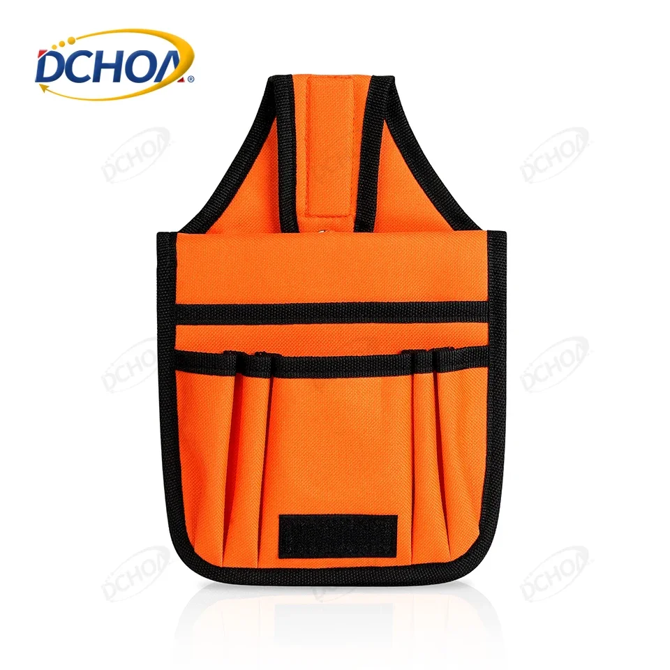 DCHOA Multi-functional Orange vinyl warp Tools Belt Bag window tint tool storage pouch