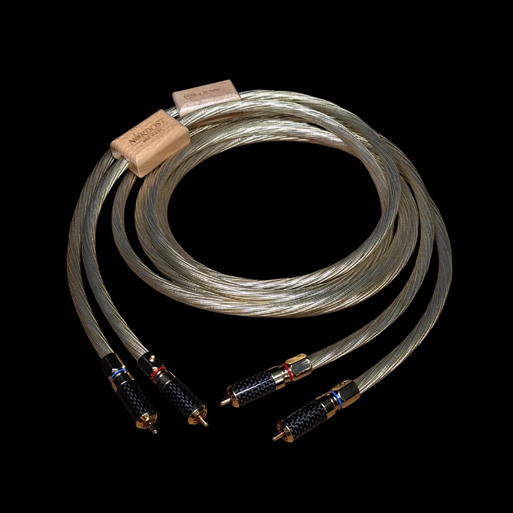 High Quality Nordost ODIN2 Gold RCA audio cable XLR Reference interconnects With RCA XLR Plug Audiophile for amplifier CD