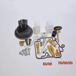 For Piaggio ZIP 100/FLY 100 scooter Keihin KT CVK20 with accelerator pump carburetor repair kit 4MM Threaded main jets