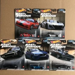 Hot Wheels-liga modelo Diecast, Mazda RX-7, Acura NSX, Plissan, Dodge Charger, Chevelle Lykan, HyperSport M3, E46, GBW75, 1:64