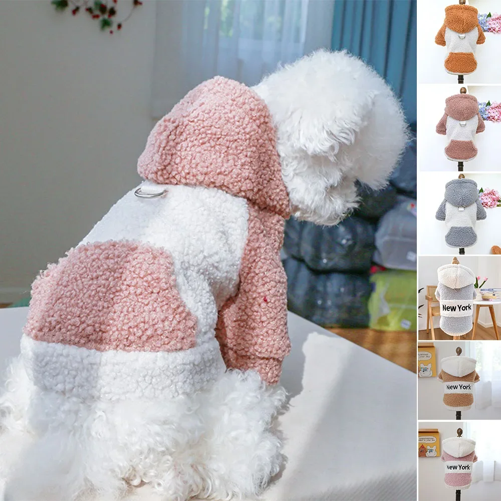 

Dog Jacket Pet Coat Great Washable Breathable Winter Pet Dog Hooded Coat for Outdoor Sweatshirt Thick Hoodie Dog Costume