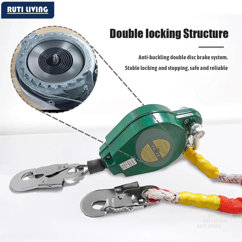 Heavy Duty Cargo Elevator Fall Arrest Fall Arrest Self-locking Device Speed Differential Tower Crane Aerial Work
