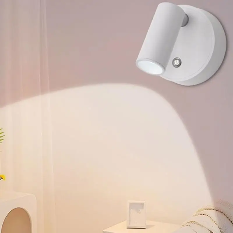 Bedroom LED Wall Lights Rechargeable Wall Lamp Stair Light Indoor Lighting Home Decoration Enduring