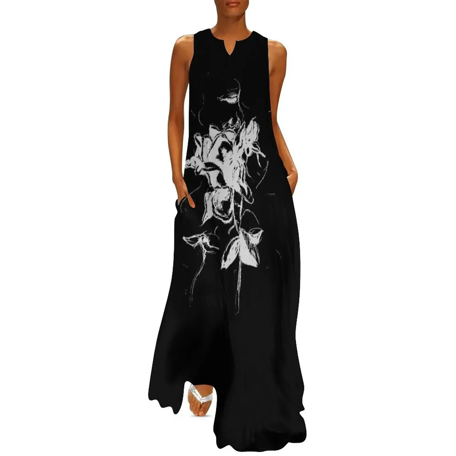 

gothic rose Long Dress sexy dress for women sensual sexy dress for women for women summer summer daily