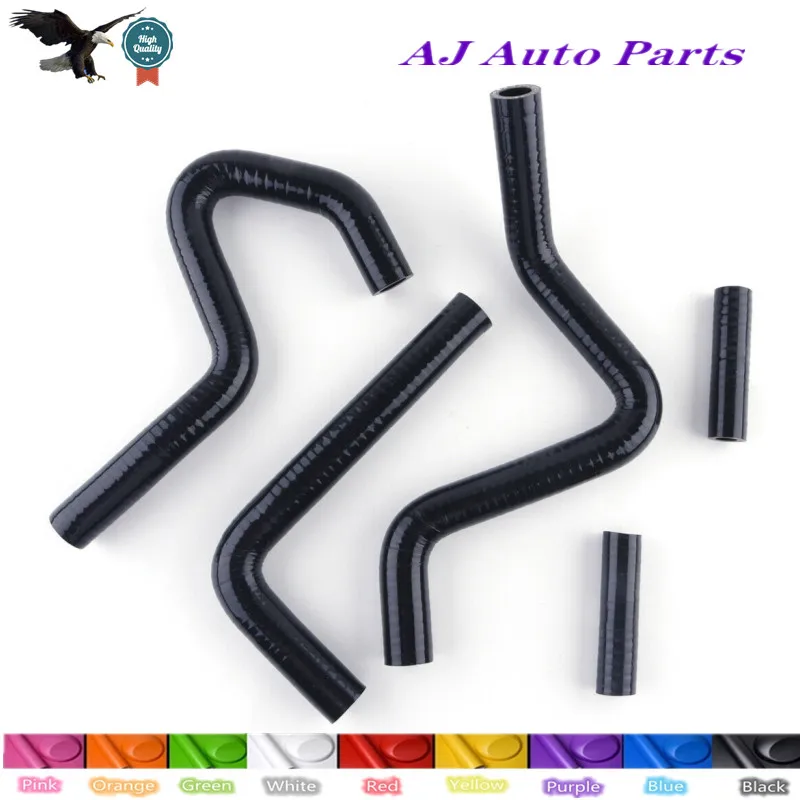 

FOR Kawasaki KX250 KX 250 2-stroke 2003-2004 Coolant Silicone Radiator Hose （3 -PLY Hose ）