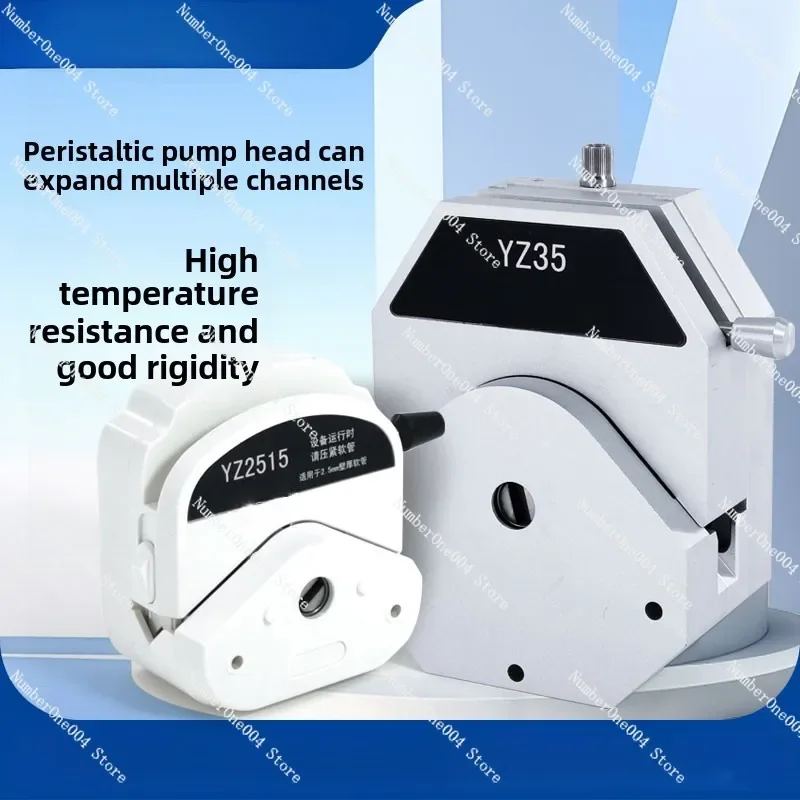 Pump Head Large Flow Anti-corrosion Easy-to-install Pump Head Stainless Steel High Temperature Resistant YZ1515YZ2515 Pump Head